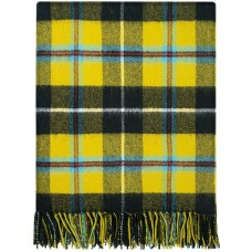 Lambswool Blanket - Cornish National Tartan 